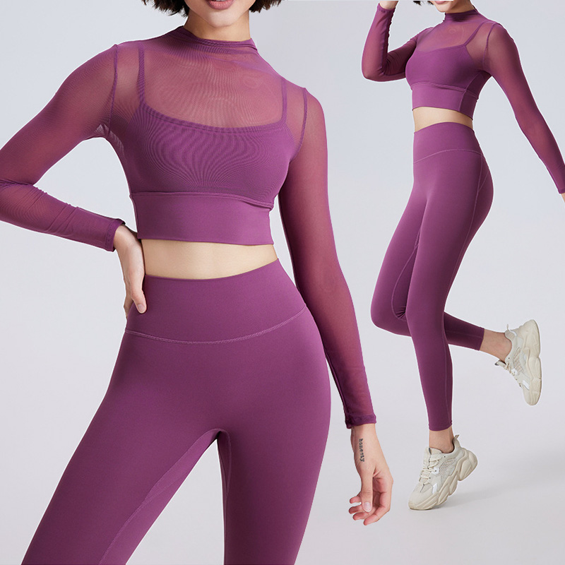 Yoga Fitness Dress - Yoga Seti 2 Parça Fitness Kadın