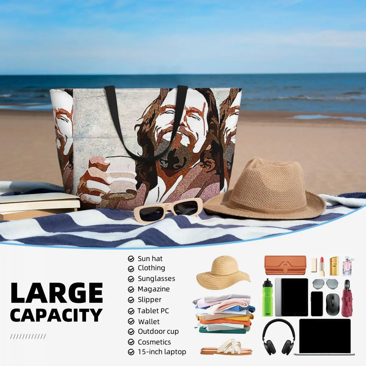 Büyük Lebowski Dude Portrai Pl - Yoga Fitness Dude incelemesi ve fiyatı
