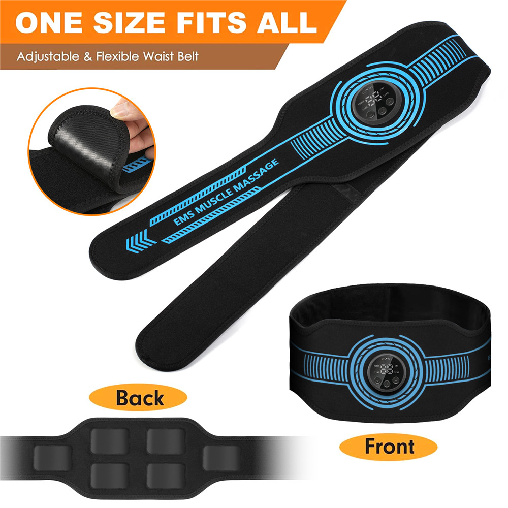 USB şarj edilebilir karın kas  - Weight Lifting Belt incelemesi ve fiyatı