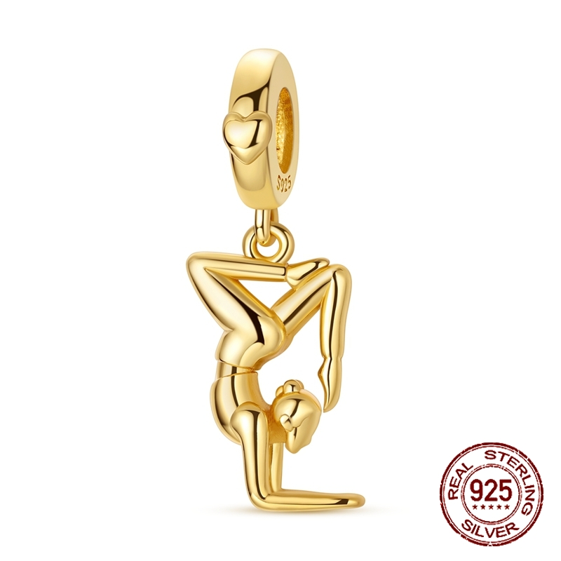 925 Ayar Gümüş Altın Yoga Pozu - Yoga Fitness Gifts incelemesi ve fiyatı
