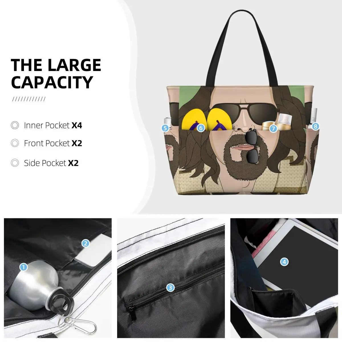 The Dude-The Big Lebowski Plaj - Yoga Fitness Dude incelemesi ve fiyatı