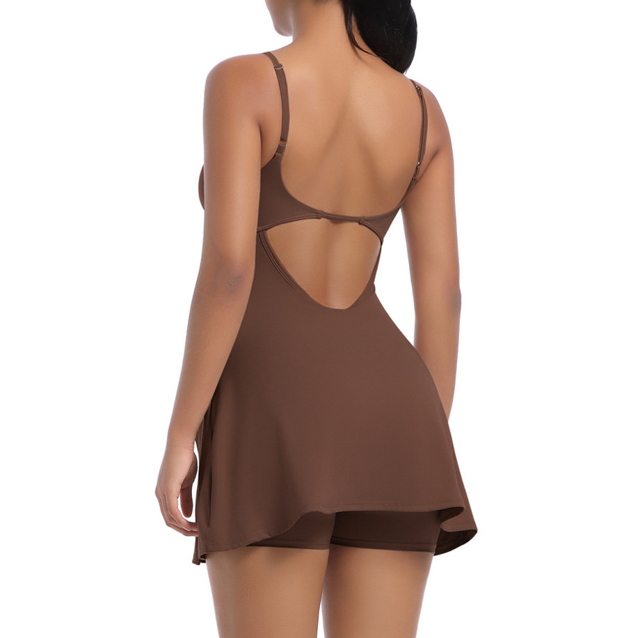 Pad Bodysuit Kadın Anti Şort Y - Yoga Fitness Dress incelemesi ve fiyatı